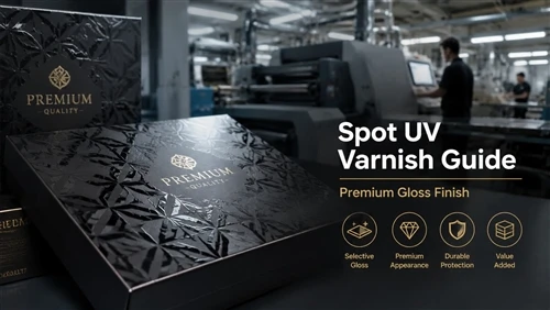 Spot UV Varnish: Akwankyerɛ a edi mũ a ɛfa nkɛntɛnso, dwumadie, ɛka & ne yɛ ho