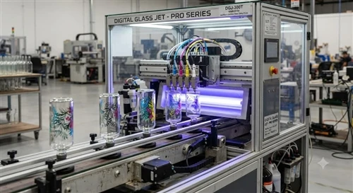 Digital Glass Printing: UV Glass Printer Mfiridwuma, Ɛka & Mfiri Akwankyerɛ